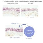 Cliniquement, il a été démontré que Gaïaline maintient le taux d'hydratation cutanée et améliore la texture de la peau, le microrelief et réduit les ridules pour un aspect plus lisse